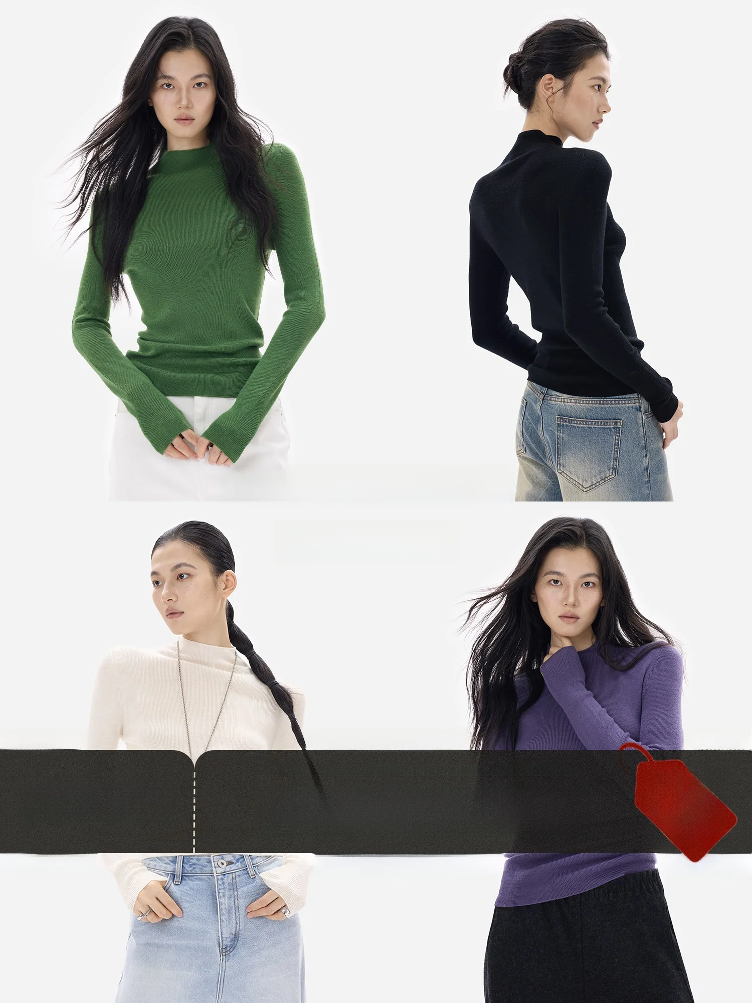 eGuYue Ultrine Merino Wool Base irt Women's Casual Sle Soft Wool Knitted mid High Collar Slim Fit Ciwalk Top
eGuYue Ultrine Merino Wool Base irt Women's Casual Sle Soft Wool Knitted mid High Collar Slim Fit Ciwalk Top