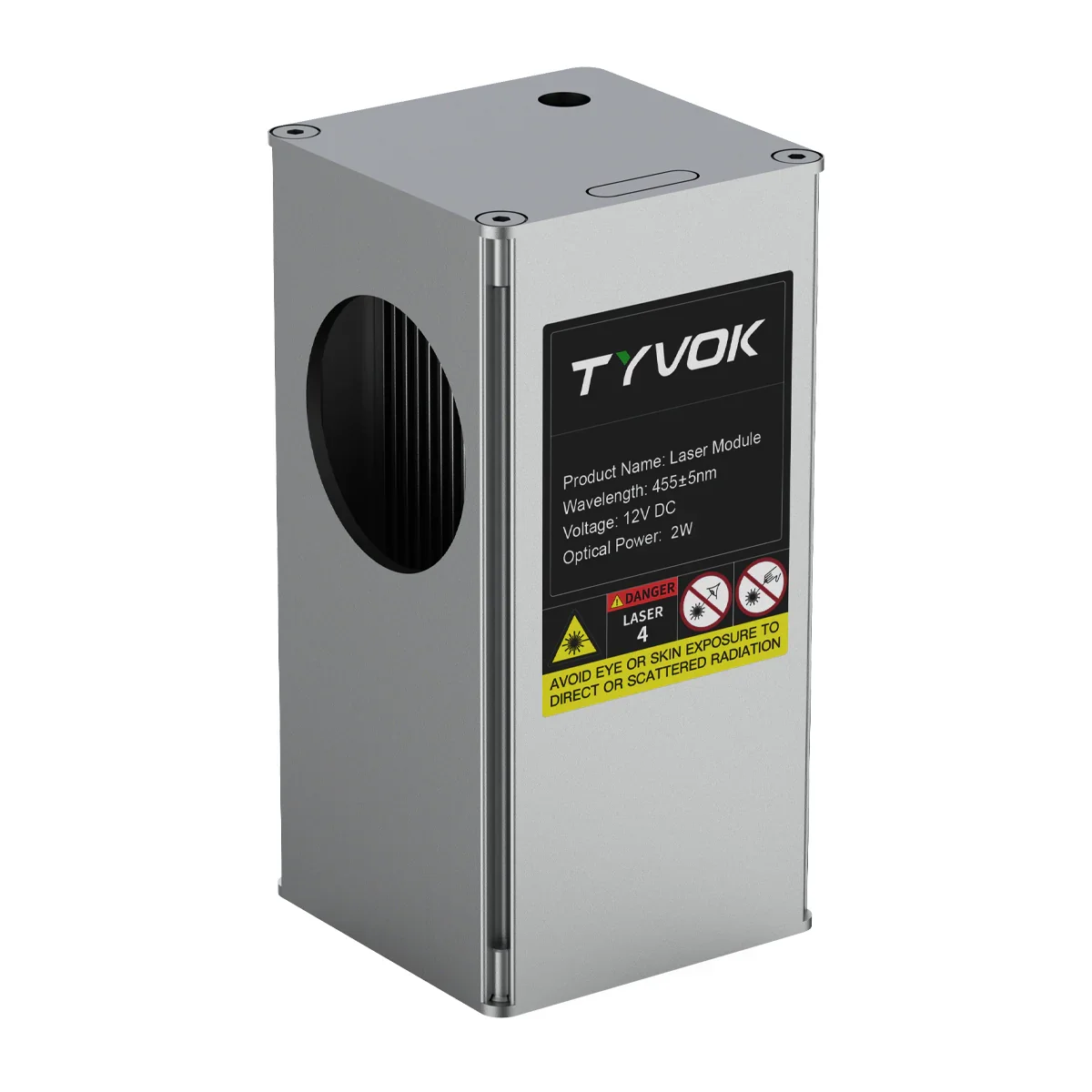 TYVOK P2 Interchangeable Laser Module Kit with 2W/5W/10W Options, Compact and lightweight with a built-in handle
TYVOK P2 Interchangeable Laser Module Kit with 2W/5W/10W Options, Compact and lightweight with a built-in handle