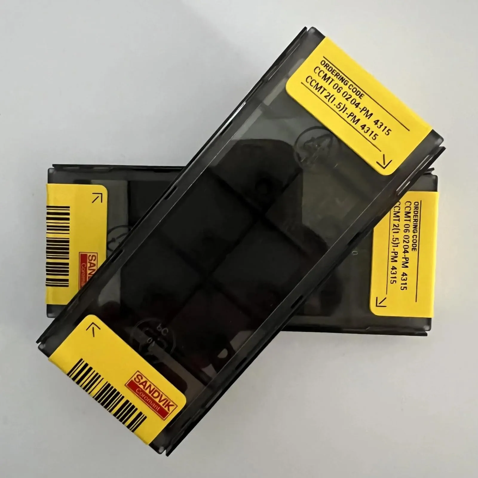 Оригинальное лезвие с ЧПУ из твердого сплава SANDVIK / CCMT060204-PM 4315, 10 шт.
Оригинальное лезвие с ЧПУ из твердого сплава SANDVIK / CCMT060204-PM 4315, 10 шт.