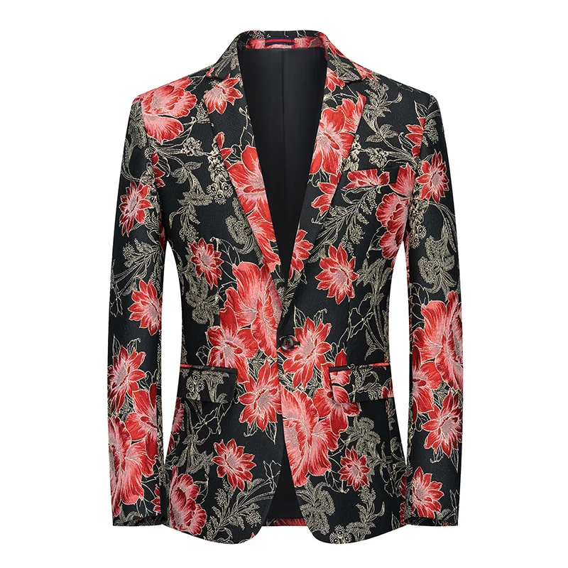 High Quality Men Fashion Handsome Fashion Suit Personality Stage Performance Banquet Business Casual Small Suit Blazer Mujer
High Quality Men Fashion Handsome Fashion Suit Personality Stage Performance Banquet Business Casual Small Suit Blazer Mujer