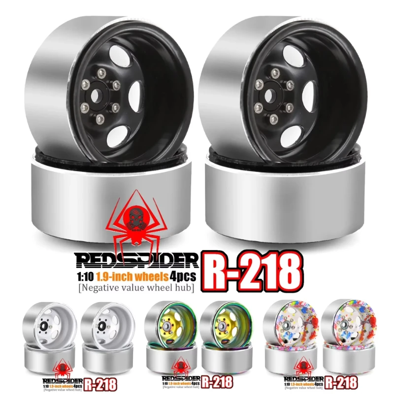 RC 4pcs Metal Deep Dish 1.9" Beadlock Wheel Rim Negative Offset for 1/10 RC Crawler Car Axial SCX10 Pro Capra Traxxas TRX4 D90
RC 4pcs Metal Deep Dish 1.9" Beadlock Wheel Rim Negative Offset for 1/10 RC Crawler Car Axial SCX10 Pro Capra Traxxas TRX4 D90
