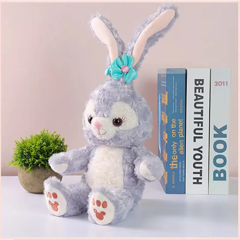 Disney Anime Sweet StellaLou Plush Doll Cartoon Purple Rabbit Pink Bell Pillow Doll Girl Birthday Gift Cute Bed Plush Toy
Disney Anime Sweet StellaLou Plush Doll Cartoon Purple Rabbit Pink Bell Pillow Doll Girl Birthday Gift Cute Bed Plush Toy