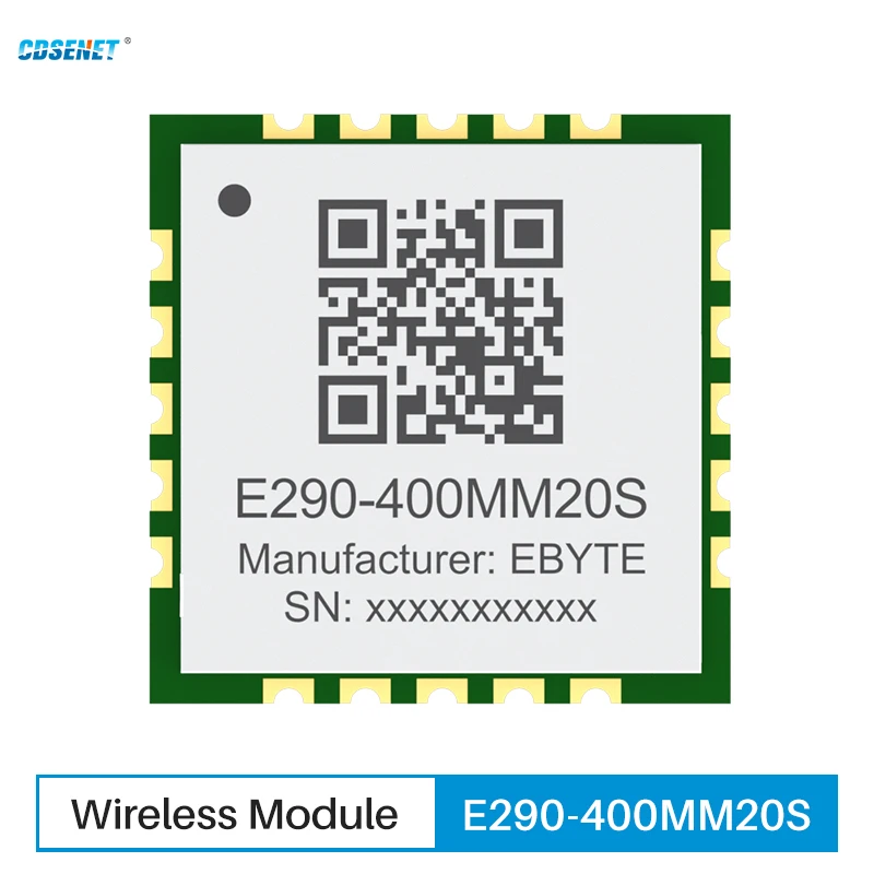 Беспроводной модуль 433 МГц PAN3060 Lora, CDSENET E290-400MM20S Air Wake Up 20 дБм AT Command, реле дальнего действия малой мощности, сетевое реле
Беспроводной модуль 433 МГц PAN3060 Lora, CDSENET E290-400MM20S Air Wake Up 20 дБм AT Command, реле дальнего действия малой мощности, сетевое реле