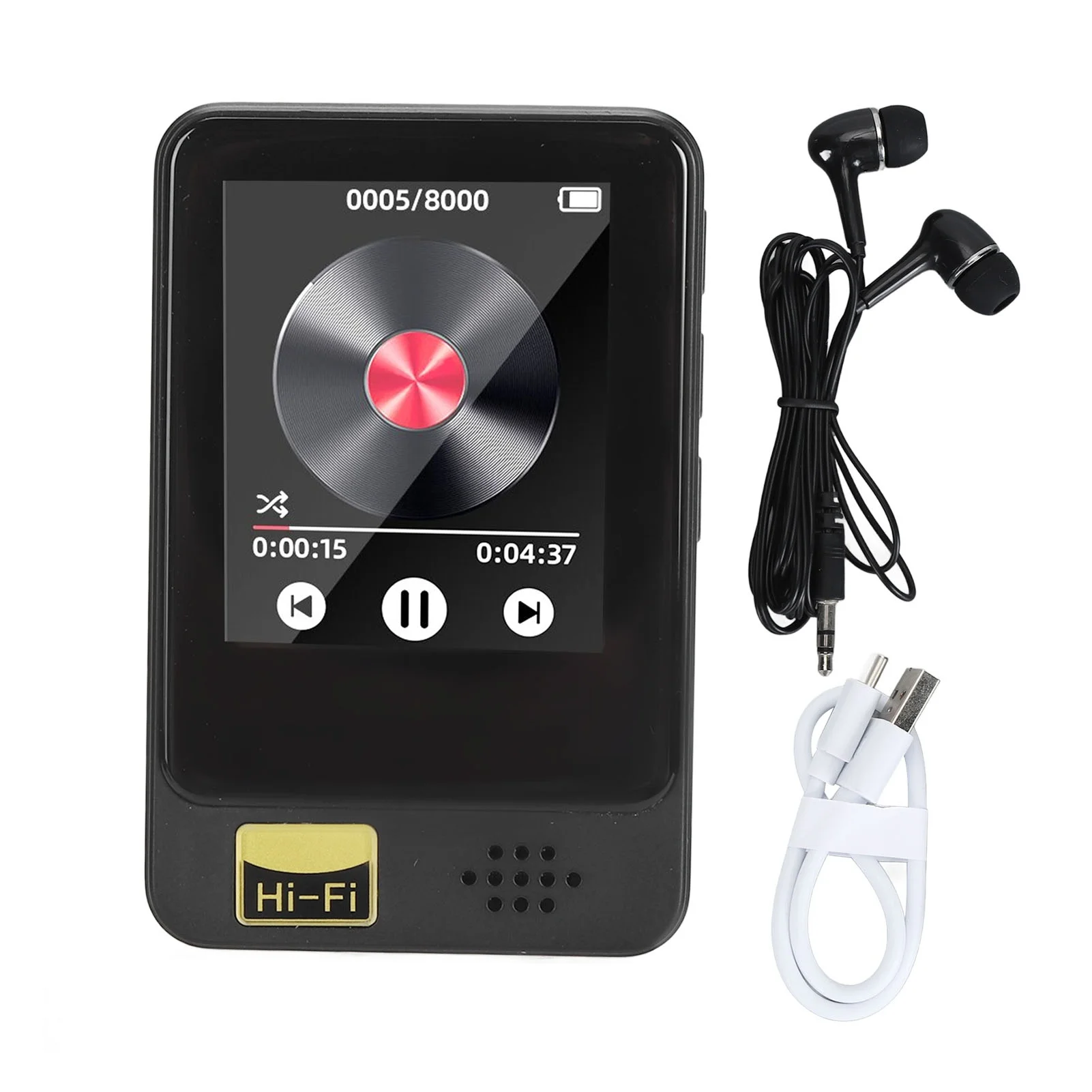 MP3 Music Player Bluetooth5.0 Touch Screen MP3 Player Portable HIFI Alarm Clock Recording Calendar Music Player for Work Sports
MP3 Music Player Bluetooth5.0 Touch Screen MP3 Player Portable HIFI Alarm Clock Recording Calendar Music Player for Work Sports