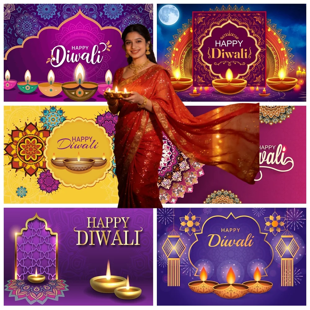 Happy Diwali Photography Backdrop Indian Diwali Tradition Deepavali Candle Marigold Wedding Birthday Background Photo Studio
Happy Diwali Photography Backdrop Indian Diwali Tradition Deepavali Candle Marigold Wedding Birthday Background Photo Studio