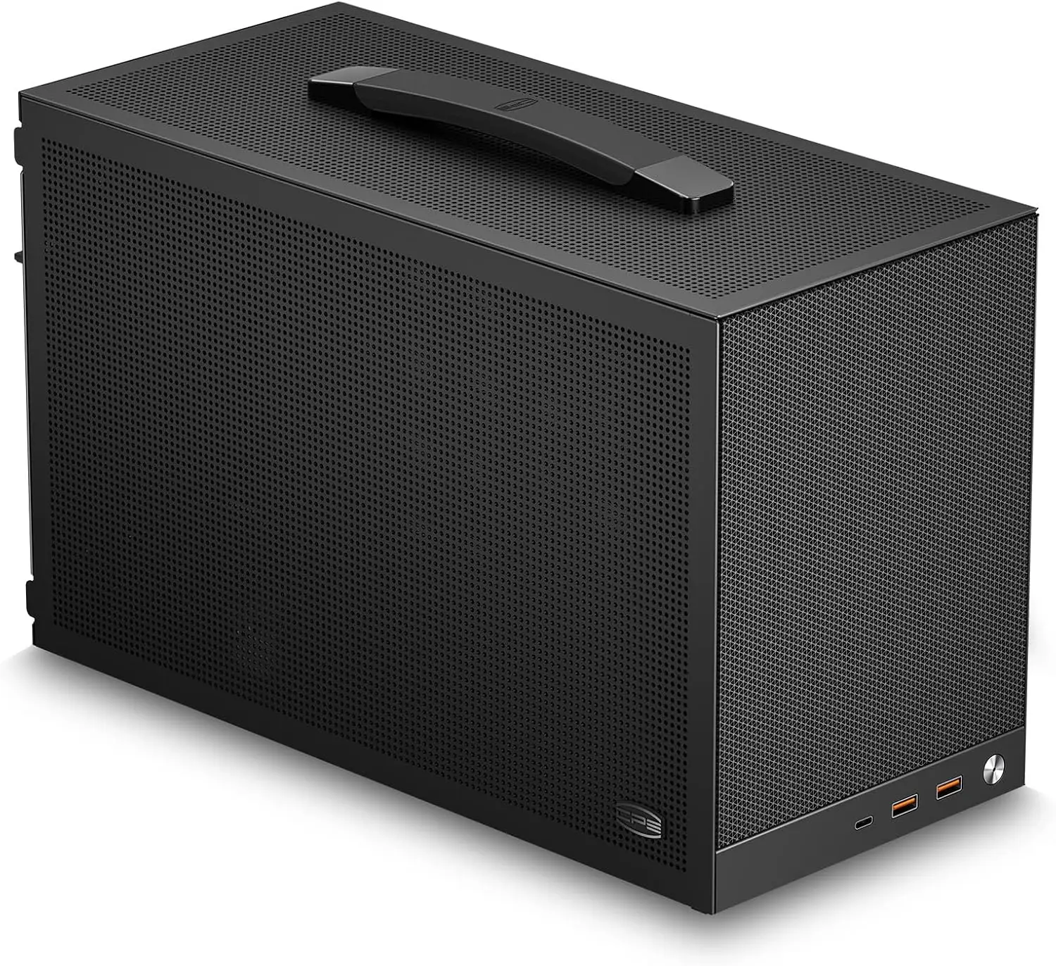 Mini ITX PC Case 11.9L, Mesh High Airflow SFF Chassis, Support 340mm GPU & 3x 12015 Slim Fans, Ergonomic Handle, USB 3.0 Type-C
Mini ITX PC Case 11.9L, Mesh High Airflow SFF Chassis, Support 340mm GPU & 3x 12015 Slim Fans, Ergonomic Handle, USB 3.0 Type-C