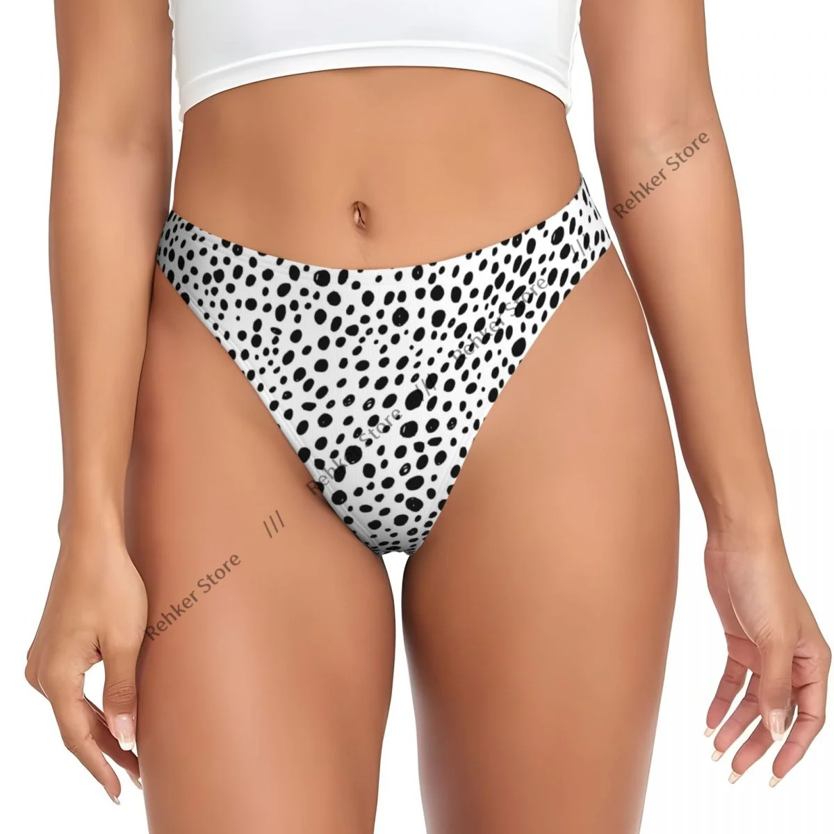 Sexy Panties Dalmatian Polka Dots Thongs Underwear Women Lingerie Breathable G-string
Sexy Panties Dalmatian Polka Dots Thongs Underwear Women Lingerie Breathable G-string