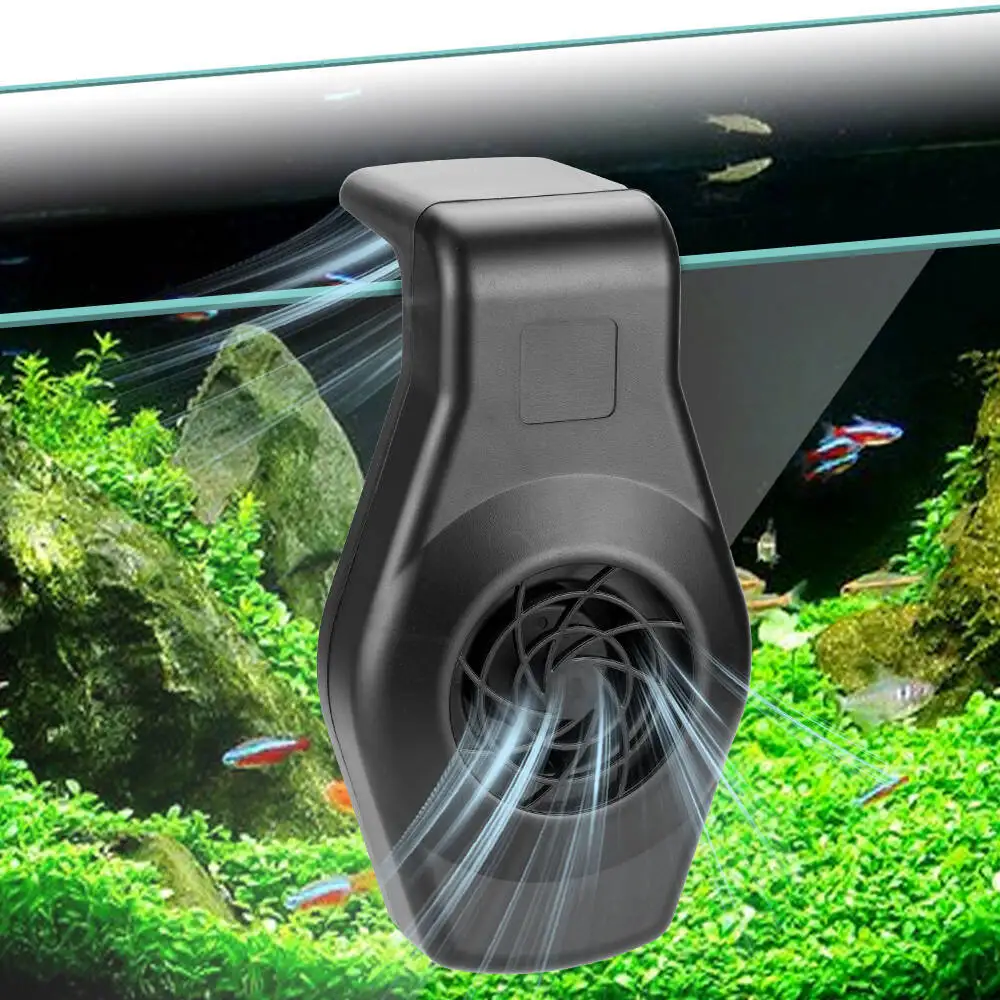 Mini Aquarium Cooling Fan Fish Tank Chiller Hanging Cooler Adjustable 2-Speed Quiet Water Cooling Fan for Small Nano Tank
Mini Aquarium Cooling Fan Fish Tank Chiller Hanging Cooler Adjustable 2-Speed Quiet Water Cooling Fan for Small Nano Tank