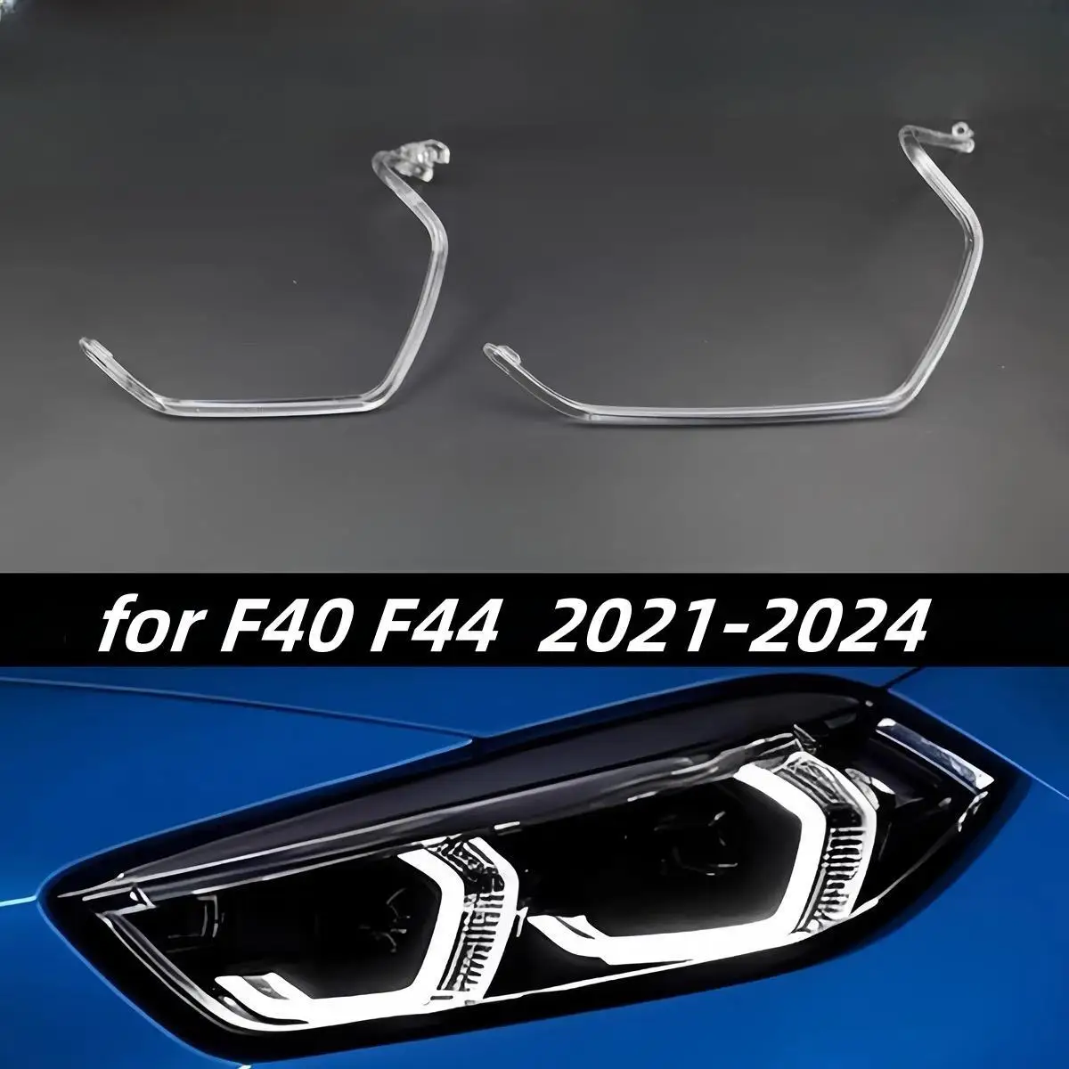LED DRL Headlight Light Guide Daytime Running Light Tube For BMW 1 2 Series F40 F44 2021 2022 2023 2024 Angel Eyes Acrylic
LED DRL Headlight Light Guide Daytime Running Light Tube For BMW 1 2 Series F40 F44 2021 2022 2023 2024 Angel Eyes Acrylic
