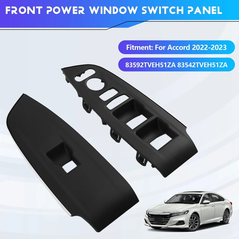 1Pair Power Window Switch Bezel for Honda Accord 2022-2023 New Arrivals in Stock
1Pair Power Window Switch Bezel for Honda Accord 2022-2023 New Arrivals in Stock