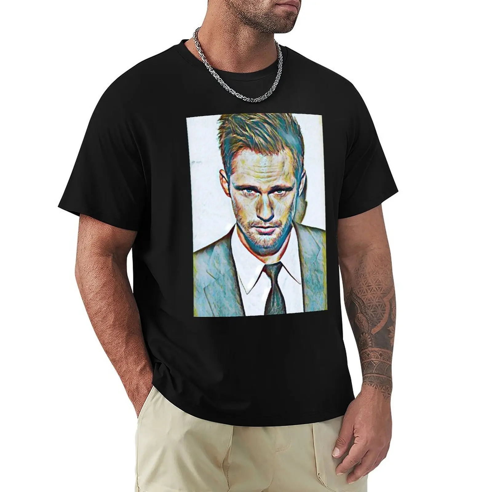 Alexander Skarsgard T-Shirt summer tops boys whites anime clothes men workout shirt
Alexander Skarsgard T-Shirt summer tops boys whites anime clothes men workout shirt