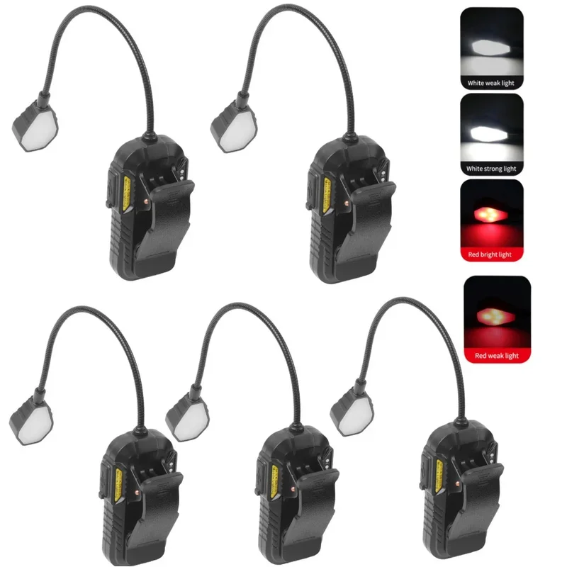 Rechargeable Clip-on Reading Light Desk Lamp with Motion Sensor Power Indicator for Reading
Rechargeable Clip-on Reading Light Desk Lamp with Motion Sensor Power Indicator for Reading