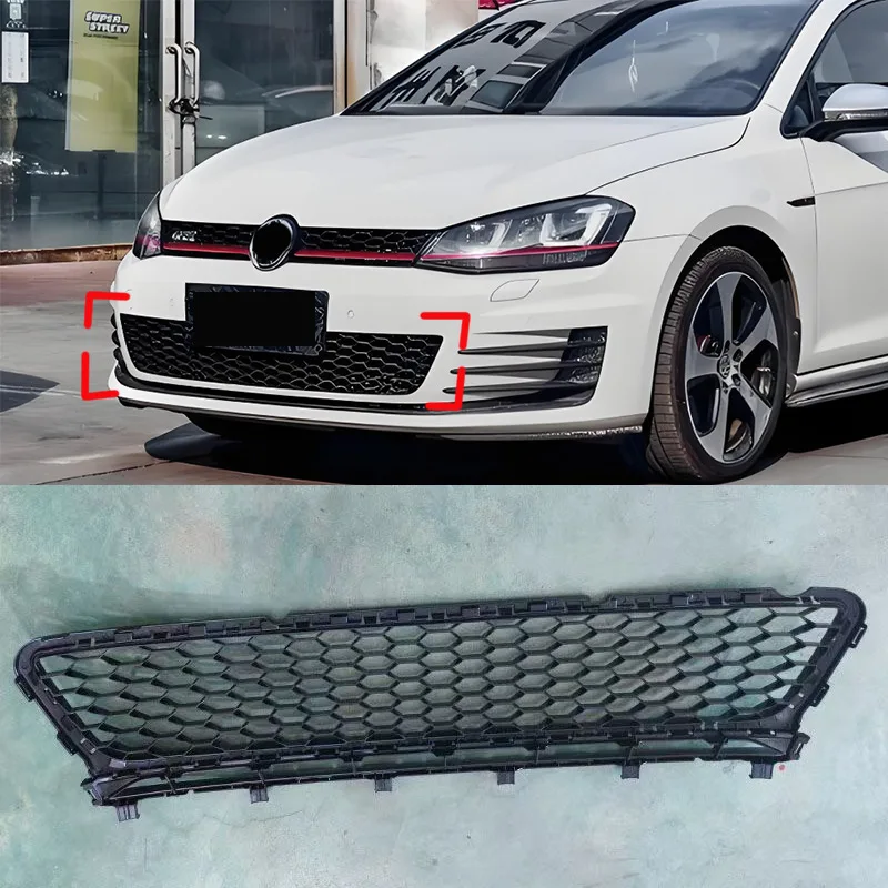 For VW Golf 7 GTI (MK7) 2014-2017 Front Bumper Lower Grille Air Intake Grill 5GG 853 677 C ABS Plastic Body Kit Accessories
For VW Golf 7 GTI (MK7) 2014-2017 Front Bumper Lower Grille Air Intake Grill 5GG 853 677 C ABS Plastic Body Kit Accessories