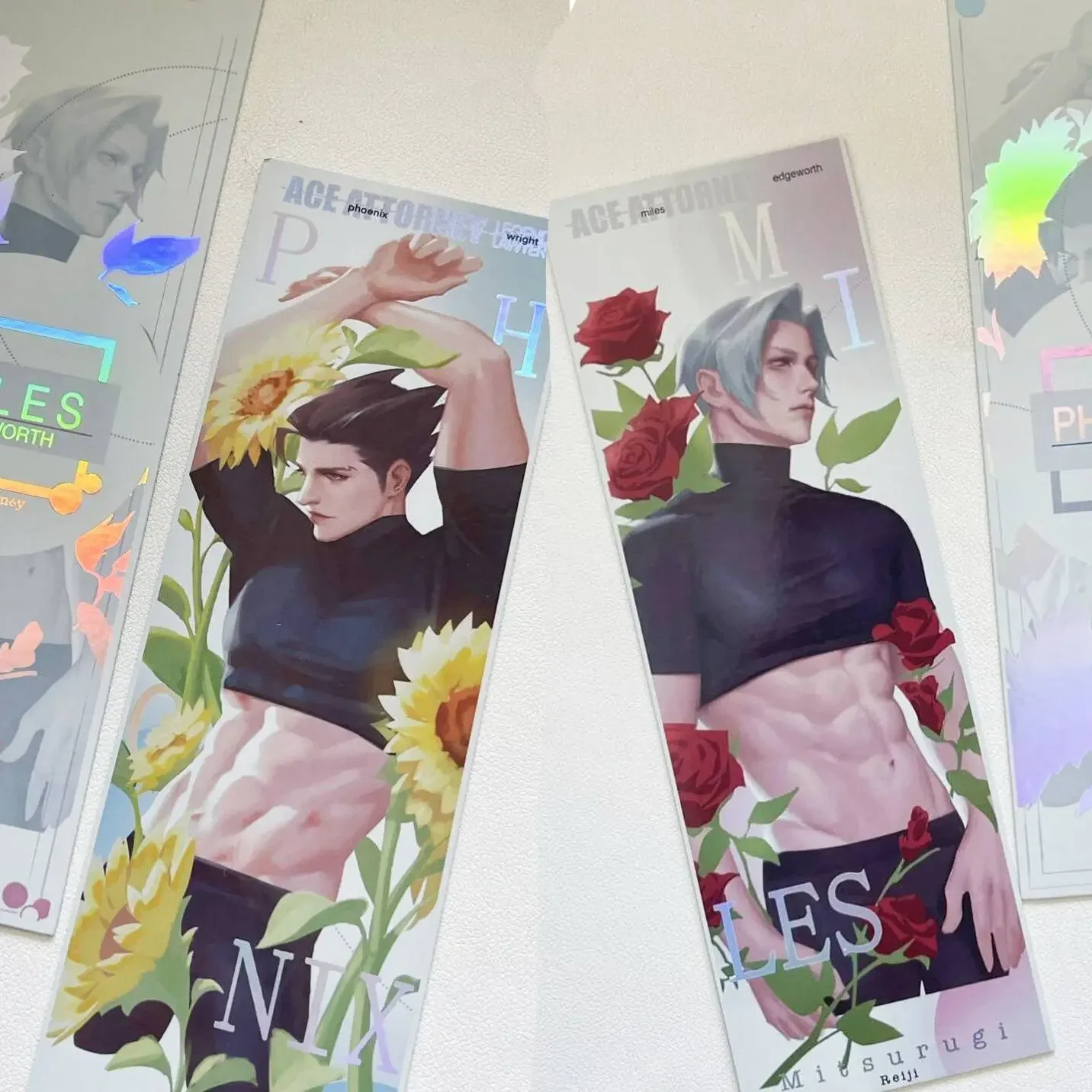 Anime Game Ace Attorney Phoenix Wright Miles Edgeworth Cosplay Cartoon Laser Ticket Postcard Collection Fans Gift
Anime Game Ace Attorney Phoenix Wright Miles Edgeworth Cosplay Cartoon Laser Ticket Postcard Collection Fans Gift
