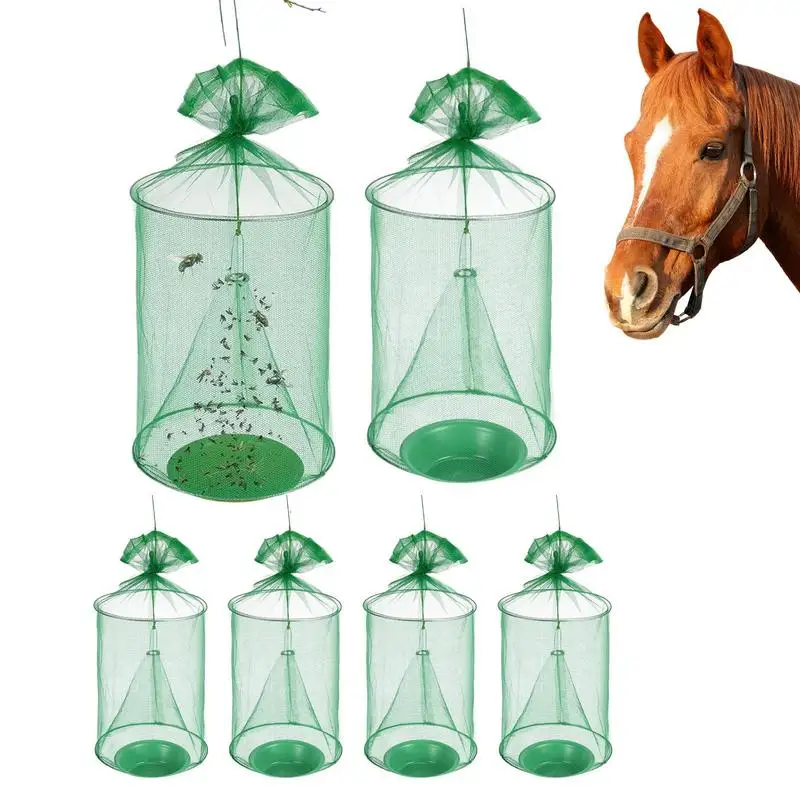 Fly Catcher Outdoor 6X Reusable Pasture Fly Trap Outdoor Flying Animal Control Folding Catcher For Orchard Garden Patio Camping
Fly Catcher Outdoor 6X Reusable Pasture Fly Trap Outdoor Flying Animal Control Folding Catcher For Orchard Garden Patio Camping