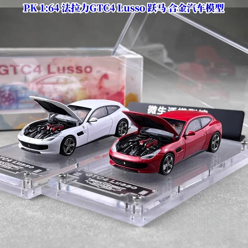 В наличии 1:64 GTC4 Lusso, модель автомобиля из литого под давлением сплава, игрушка для подростков, коллекция для взрослых, детский подарок на день рождения.
В наличии 1:64 GTC4 Lusso, модель автомобиля из литого под давлением сплава, игрушка для подростков, коллекция для взрослых, детский подарок на день рождения.