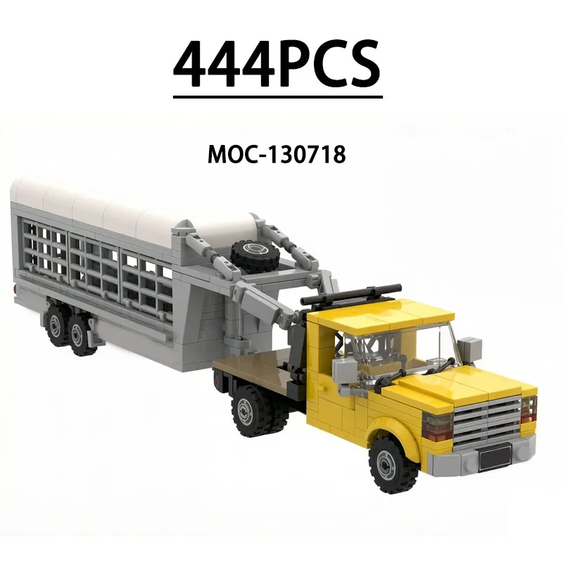 MOC-130718 Building Block Farm Cow Cart Trailer Assembly Model 444Pieces Educational Puzzle Birthday Christmas New Year Toy Gift
MOC-130718 Building Block Farm Cow Cart Trailer Assembly Model 444Pieces Educational Puzzle Birthday Christmas New Year Toy Gift