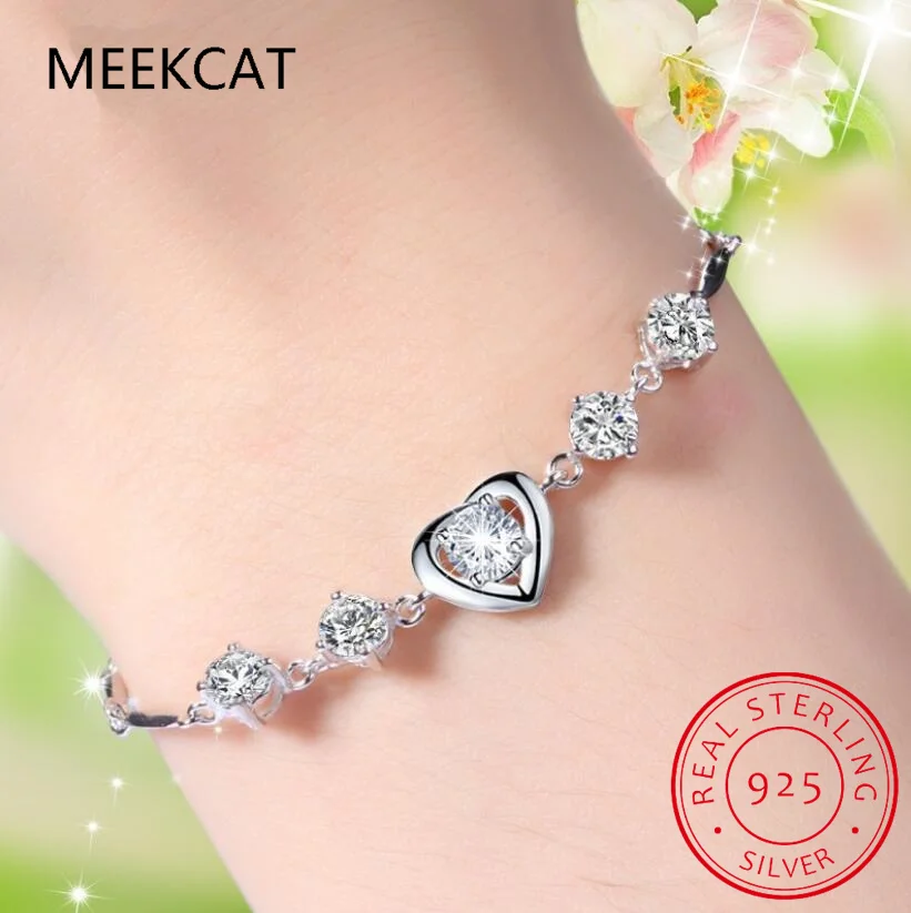 Four Claw Natural Amethyst 925 Sterling Silver Romantic Heart Bracelet for Women Purple Gemstone Jewelry Pulseira De Prata
Four Claw Natural Amethyst 925 Sterling Silver Romantic Heart Bracelet for Women Purple Gemstone Jewelry Pulseira De Prata