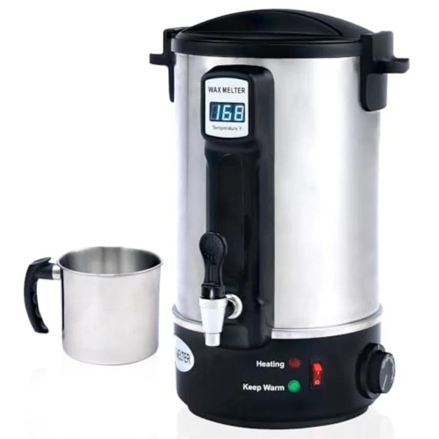 Электрический антипригарный чайник для плавления воска 8,45 кварты/17 фунтов (8 л) – Набор для изготовления свечей своими руками для взрослых, для соевого и пчелиного воска
Электрический антипригарный чайник для плавления воска 8,45 кварты/17 фунтов (8 л) – Набор для изготовления свечей своими руками для взрослых, для соевого и пчелиного воска