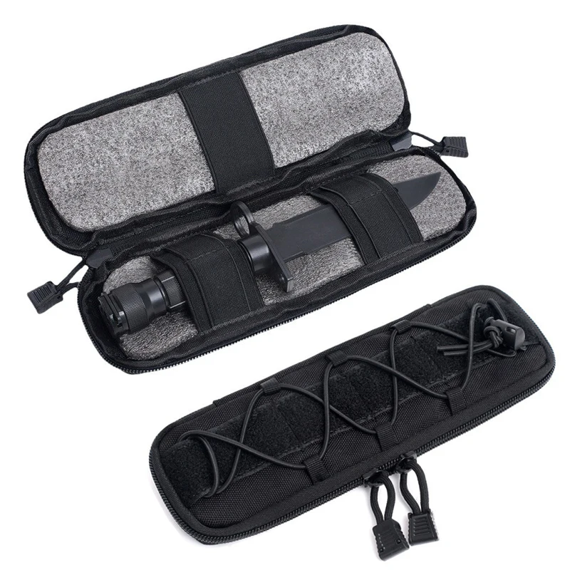 Tactical EDC Knives Pouch Hunting Molle Tool Pouches Folding Knife Holder Bag Flashlight Holder Case for Sports Hiking Camping
Tactical EDC Knives Pouch Hunting Molle Tool Pouches Folding Knife Holder Bag Flashlight Holder Case for Sports Hiking Camping