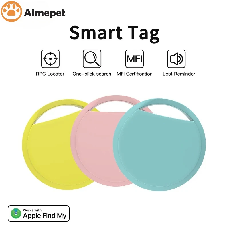 Find My AirTag GPS Tracker Compatible Bluetooth Pet Tracker Smart Anti-Lost Locator For Apple Devices Pet Safety Equipment
Find My AirTag GPS Tracker Compatible Bluetooth Pet Tracker Smart Anti-Lost Locator For Apple Devices Pet Safety Equipment