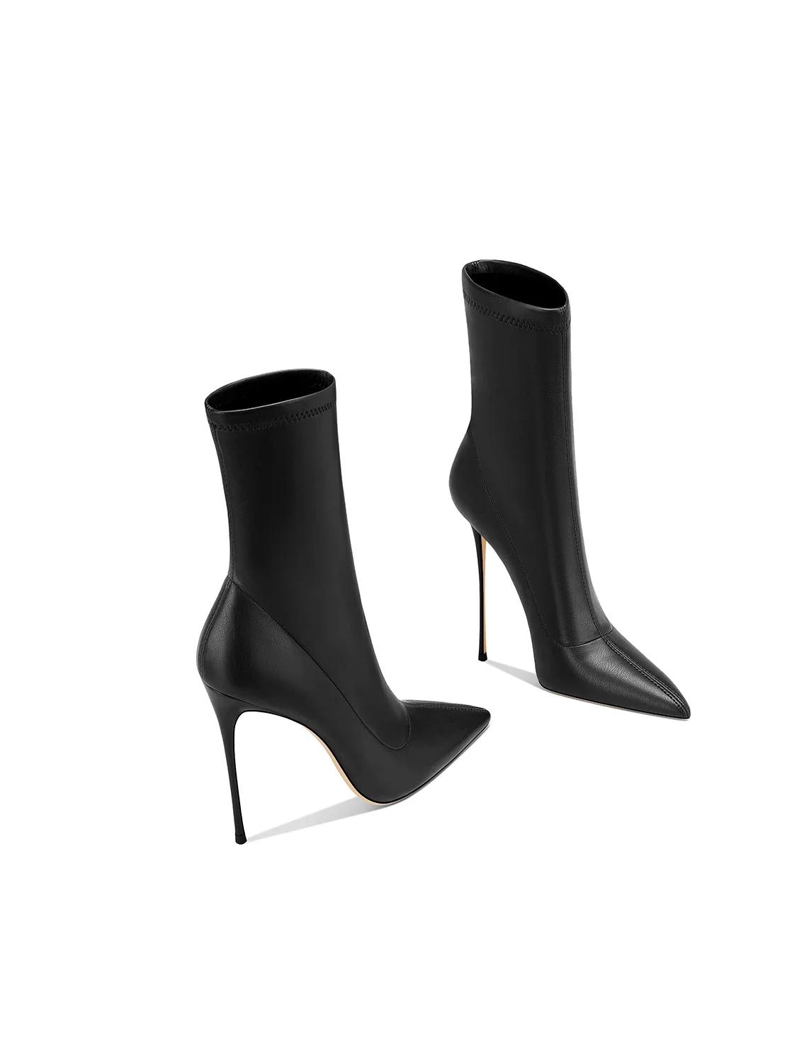 2025 Spring New Black Leather Boots Fashion Boots Temperament Versatile Pointed Stiletto High Heels Women
2025 Spring New Black Leather Boots Fashion Boots Temperament Versatile Pointed Stiletto High Heels Women