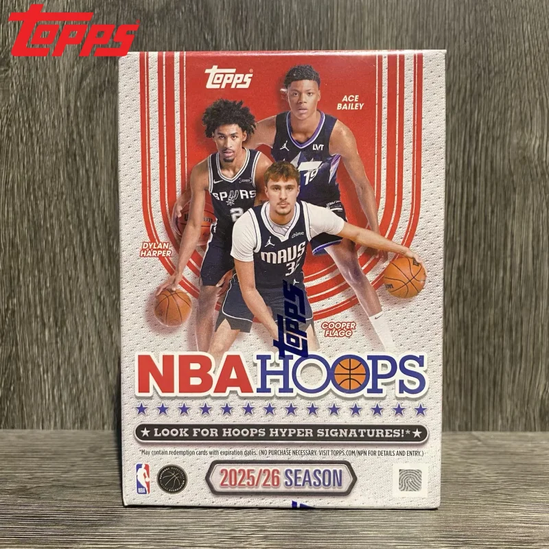 Topps Authentic 2025-26 NBA Hoops Basketball Hanger Value Box Trading Cards Sports Value Series Hanger Ideal For Collection Card
Topps Authentic 2025-26 NBA Hoops Basketball Hanger Value Box Trading Cards Sports Value Series Hanger Ideal For Collection Card
