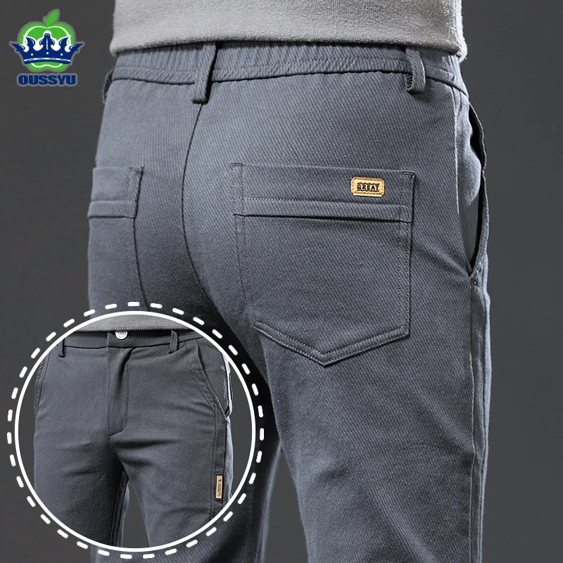 Высококачественные осенне-зимние повседневные брюки из хлопчатобумажной ткани, мужские облегающие серые, черные, корейские рабочие классические брюки-карго, мужские 28-38
Высококачественные осенне-зимние повседневные брюки из хлопчатобумажной ткани, мужские облегающие серые, черные, корейские рабочие классические брюки-карго, мужские 28-38