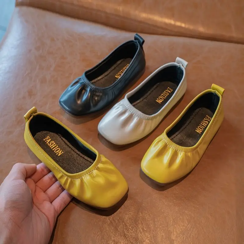 Girls Princess Leather Shoes Breathable Soft Sole Flats Dress Shoes for Party Ballet Dance Slip-on Shallow Mouth Kids Shoes
Girls Princess Leather Shoes Breathable Soft Sole Flats Dress Shoes for Party Ballet Dance Slip-on Shallow Mouth Kids Shoes