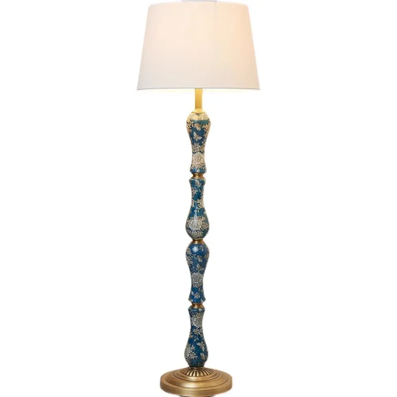 American living room sofa ceramic floor lamp study retro Italian personalized bedroom atmosphere vertical lamp
American living room sofa ceramic floor lamp study retro Italian personalized bedroom atmosphere vertical lamp