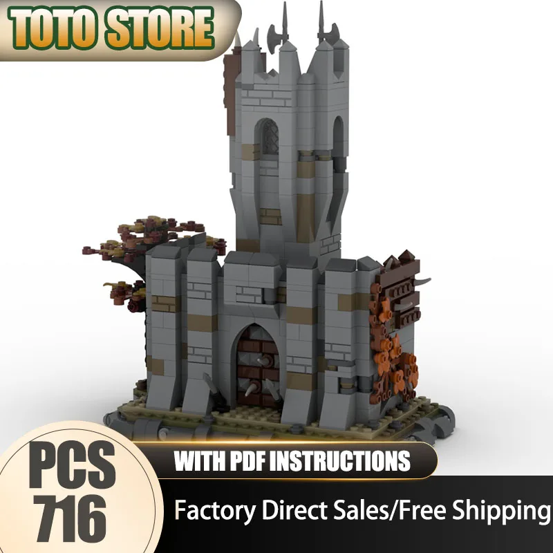 Medieval Castle Model Moc Building Blocks Modular Renegade Stronghold Model Technology Brick Assembly Construction Toy Holiday
Medieval Castle Model Moc Building Blocks Modular Renegade Stronghold Model Technology Brick Assembly Construction Toy Holiday