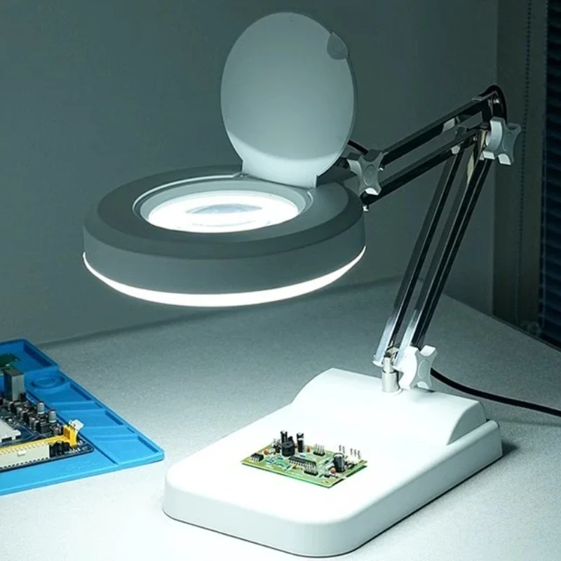 Electronic maintenance special solder joint mobile phone circuit board main board detection magnifying glass
Electronic maintenance special solder joint mobile phone circuit board main board detection magnifying glass