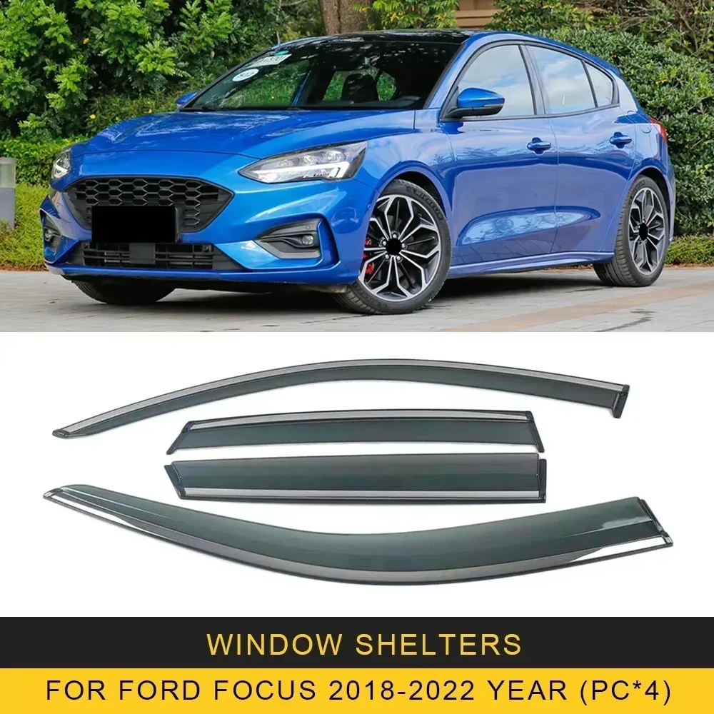 Chrome Strips Rain Guards for FORD Focus 2004-2024 Sedan Hatchback Wagon Window Visor Wind Deflectors Door Visor Vent Shades
Chrome Strips Rain Guards for FORD Focus 2004-2024 Sedan Hatchback Wagon Window Visor Wind Deflectors Door Visor Vent Shades
