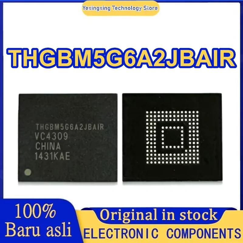 THGBM5G6A2JBAIR 8GB FBGA153 emmc Flash Particle Font Library 0-10 IC New Original in Stock
THGBM5G6A2JBAIR 8GB FBGA153 emmc Flash Particle Font Library 0-10 IC New Original in Stock