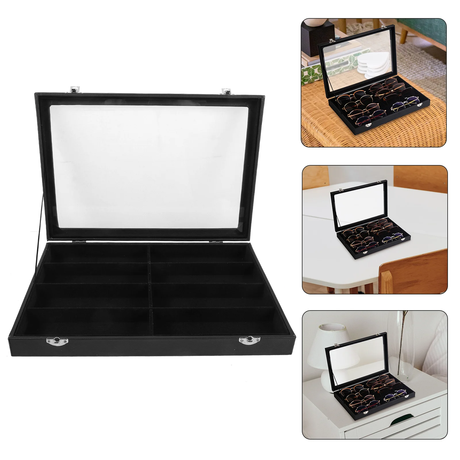 Glasses Case Sunglasses Storage Box Display Holder Rack Organizer Eyeglass Stand Contact Cute
Glasses Case Sunglasses Storage Box Display Holder Rack Organizer Eyeglass Stand Contact Cute