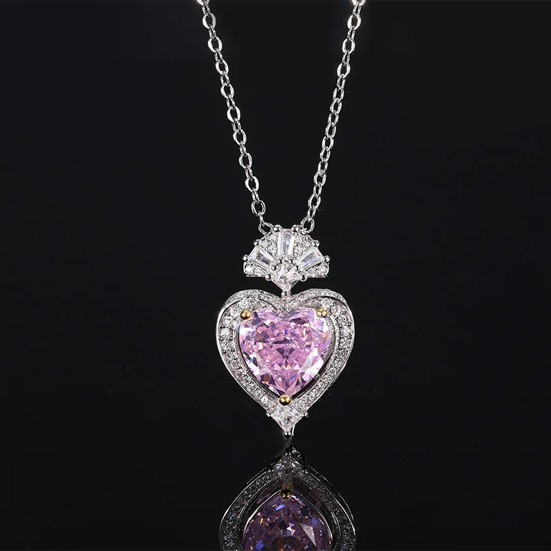 New Fall/Winter Jewelry: High-Carbon Diamond Ice-Cut Yellow Diamond with Copper Inlay Heart-Shaped Set10*10
New Fall/Winter Jewelry: High-Carbon Diamond Ice-Cut Yellow Diamond with Copper Inlay Heart-Shaped Set10*10