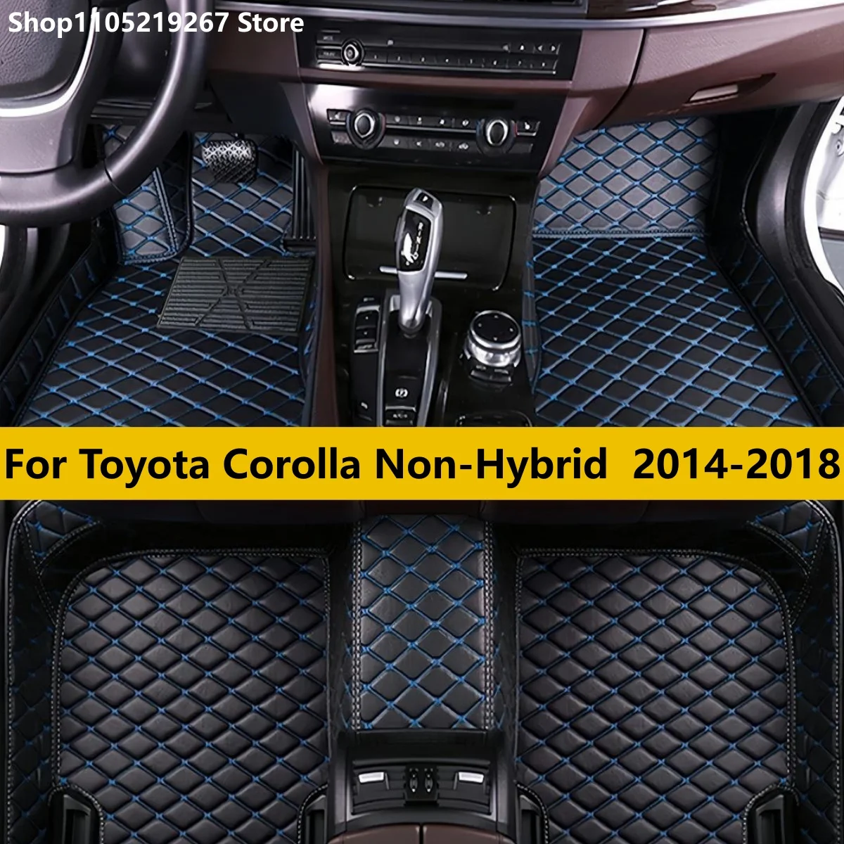 Car Floor Mats For Fit Toyota Corolla 11th Gen.Non-Hybrid 2014 2015 2016 2017 2018 Auto Custom Carpet Pads Vehicle Leather Matts
Car Floor Mats For Fit Toyota Corolla 11th Gen.Non-Hybrid 2014 2015 2016 2017 2018 Auto Custom Carpet Pads Vehicle Leather Matts