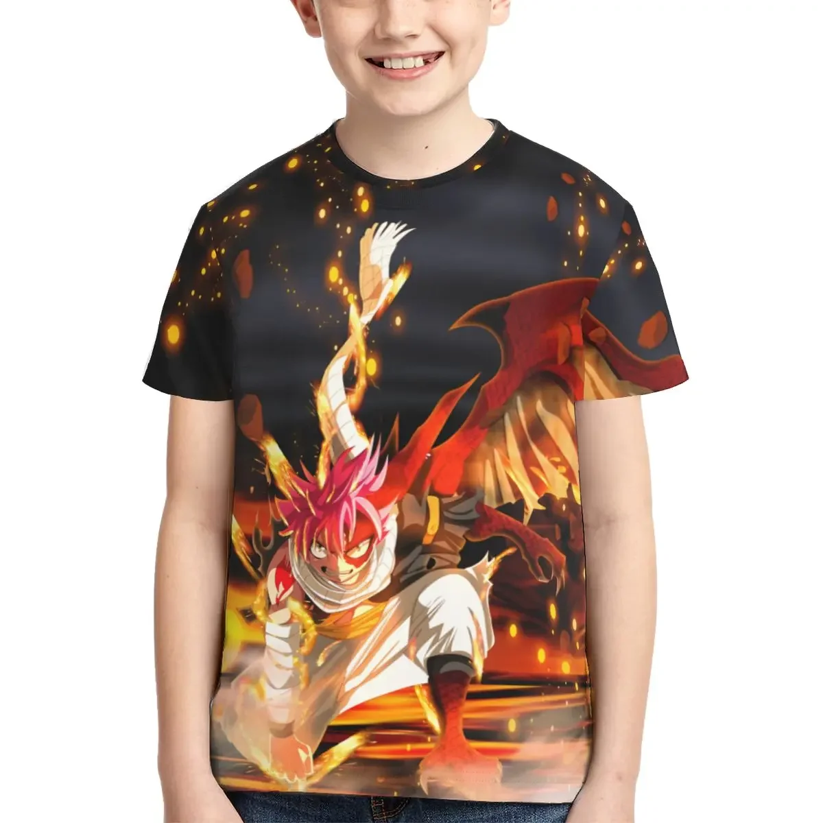 Anime FAIRY TAIL T Shirt - Short Sleeve Crew Neck Soft Fitted Tee Shirts for Teen Girl & Boy
Anime FAIRY TAIL T Shirt - Short Sleeve Crew Neck Soft Fitted Tee Shirts for Teen Girl & Boy