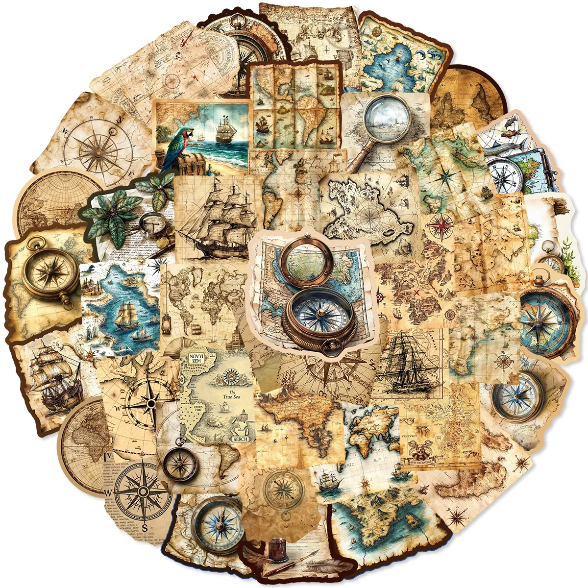 50PCS Vintage World Map Travel Stickers Graffiti Decoration For Junk Journal Scrapbooking Water Bottle Phone Guitar Stickers
50PCS Vintage World Map Travel Stickers Graffiti Decoration For Junk Journal Scrapbooking Water Bottle Phone Guitar Stickers