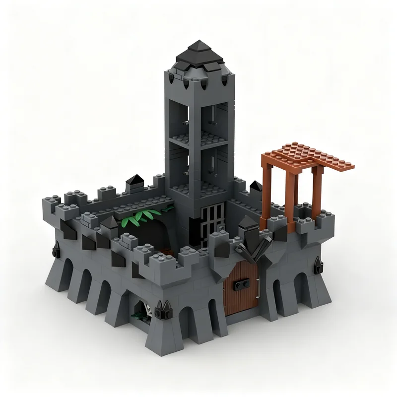 NEW 511PCS MOC Fantasy Movie Uruk Hai Outpost Model Custom Building Blocks DIY Creative Ideas Assembly Display Gift Building Set
NEW 511PCS MOC Fantasy Movie Uruk Hai Outpost Model Custom Building Blocks DIY Creative Ideas Assembly Display Gift Building Set