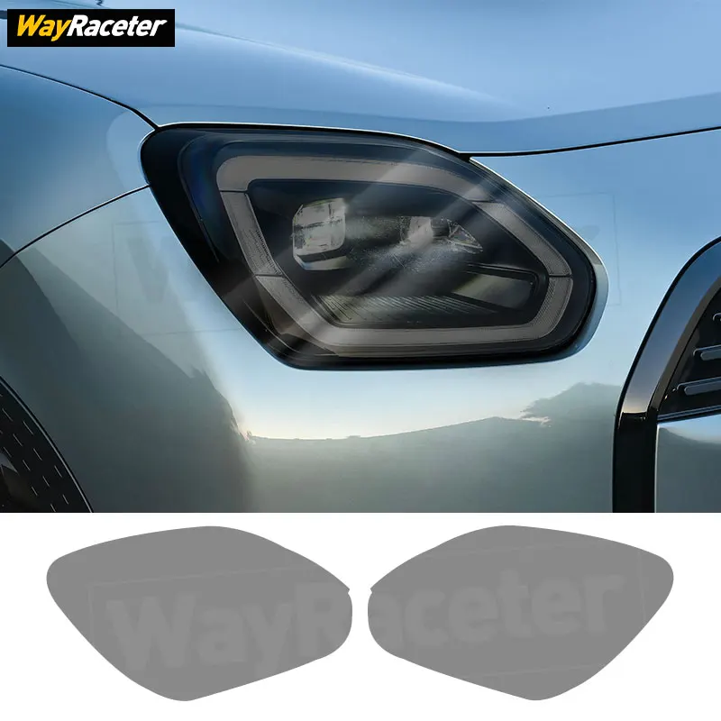 2 Pcs Car Headlight Protective Film Transparent Smoked Black TPU Sticker For MINI Countryman U25 2024 2025 JCW Accessories
2 Pcs Car Headlight Protective Film Transparent Smoked Black TPU Sticker For MINI Countryman U25 2024 2025 JCW Accessories