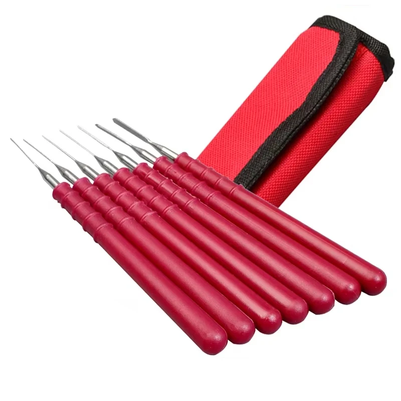 7 шт., набор инструментов для снятия автомобильных клемм, разъем для проводов, съемник, съемный штифт для ремонта автомобильной электрической проводки
7 шт., набор инструментов для снятия автомобильных клемм, разъем для проводов, съемник, съемный штифт для ремонта автомобильной электрической проводки