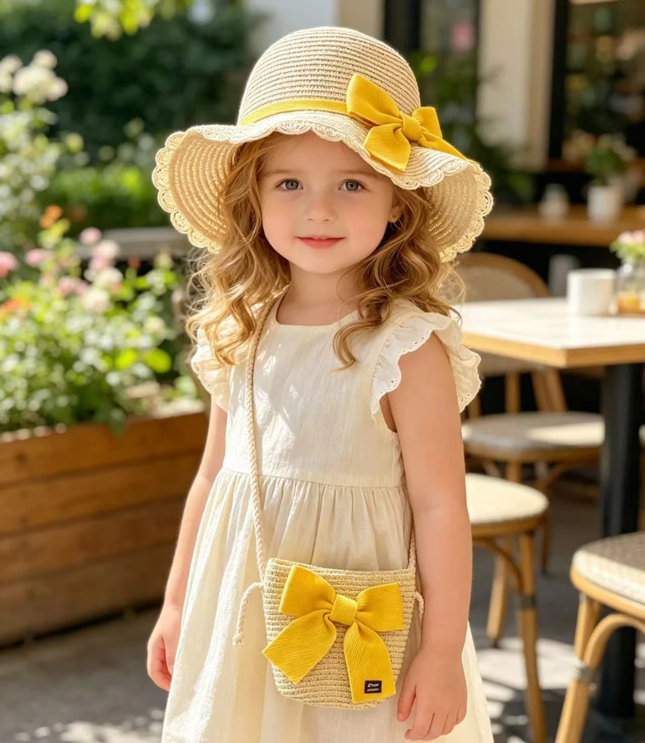 2026 New Kids Straw Hat and Shoulder Bag, Baby Girl Summer Outdoor Beach Cap for Girls, Nice Tie, Sun and Beach Hats, Cross Bag
2026 New Kids Straw Hat and Shoulder Bag, Baby Girl Summer Outdoor Beach Cap for Girls, Nice Tie, Sun and Beach Hats, Cross Bag