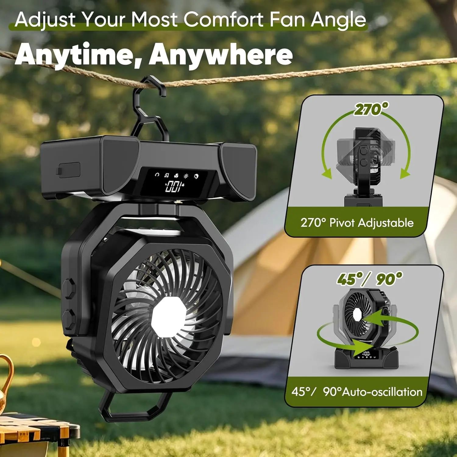 Вентилятор для кемпинга на 20000 мАч, вентилятор с перезаряжаемой батареей и дистанционным управлением, портативные вентиляторы для палаток с батарейным питанием и подсветкой, хит продаж
Вентилятор для кемпинга на 20000 мАч, вентилятор с перезаряжаемой батареей и дистанционным управлением, портативные вентиляторы для палаток с батарейным питанием и подсветкой, хит продаж