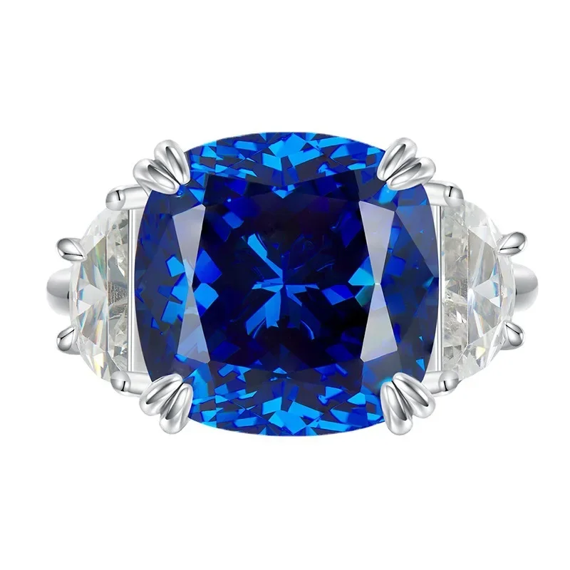 2023 New S925 Silver 13 * 13mm Royal Blue Premium European and American Style Ring Ring
2023 New S925 Silver 13 * 13mm Royal Blue Premium European and American Style Ring Ring