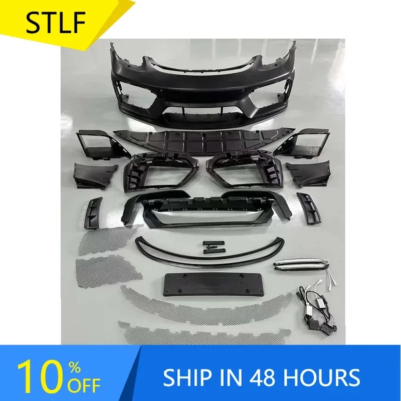 Deren Высокое качествоXLстильный автомобильный комплект для s Cayman Boxster 981, обновление до 718 GT4, передний бампер для личного подъема
Deren Высокое качествоXLстильный автомобильный комплект для s Cayman Boxster 981, обновление до 718 GT4, передний бампер для личного подъема