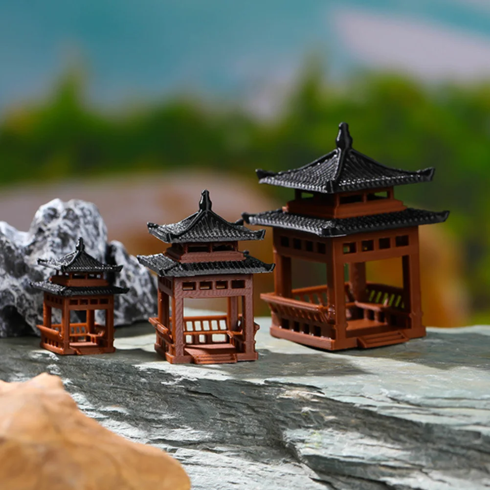 Micro Landscape Four-corner Pavilion Decorations Landscaping Ornament Mini Statue Adornment Fish Tank Household Plastic
Micro Landscape Four-corner Pavilion Decorations Landscaping Ornament Mini Statue Adornment Fish Tank Household Plastic