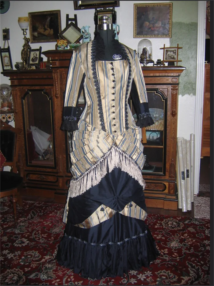 Historical Victorian Edwardian Duchess Rococo Steampunk Walking Dress Vintage Royal Noble Tea Party Ball Gown
Historical Victorian Edwardian Duchess Rococo Steampunk Walking Dress Vintage Royal Noble Tea Party Ball Gown