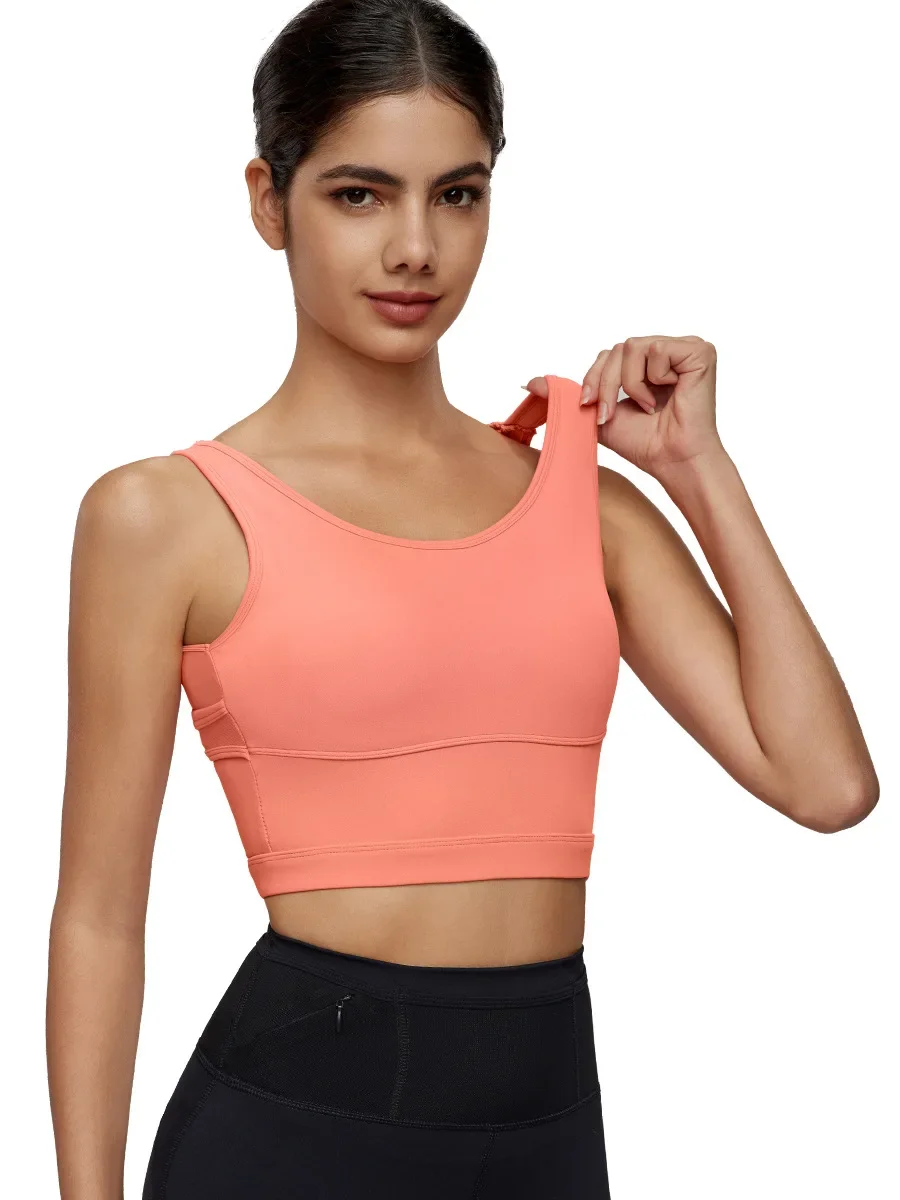 2025 New Sports Underwear Women's Fixed Cup Shock Absorption Push Up High Strength Backless Bra Breathable Mesh Yoga Workout
2025 New Sports Underwear Women's Fixed Cup Shock Absorption Push Up High Strength Backless Bra Breathable Mesh Yoga Workout