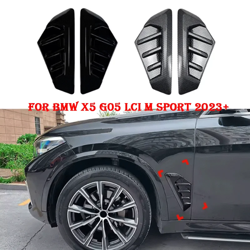 Car Side Wing Air Flow Intake Cover Side Fender Trim Spoilers For BMW X5 G05 LCI M Sport 2023+ Carbon Fiber
Car Side Wing Air Flow Intake Cover Side Fender Trim Spoilers For BMW X5 G05 LCI M Sport 2023+ Carbon Fiber